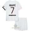 Maglia ufficiale Paris Saint Germain Kylian Mbappé 7 Trasferta 2021-22 per Bambino